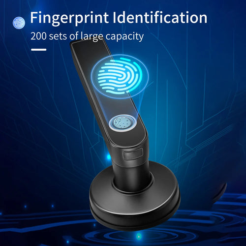 AuraKey™ Smart Fingerprint Door Lock – Tuya App Control, Fingerprint & Password Access